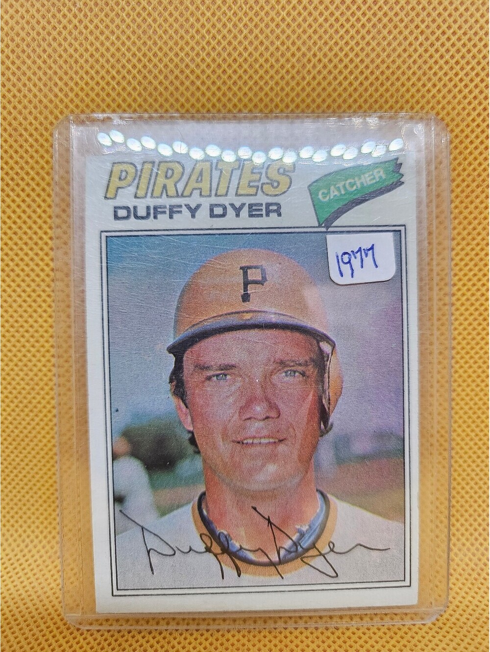 1977 Topps - Duffy Dyer - #318 - Pittsburgh Pirates